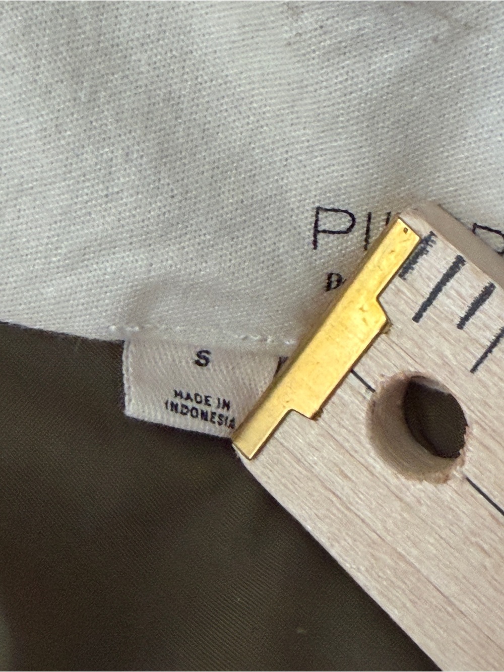 Pilcro by Anthropology Women’s S Sherpa Fleece Jacket Cream Olive Utility Coat - Picture 13 of 16